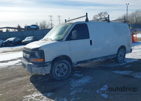 2006 Chevrolet Express Work Van from USA, damaged, VIN 1GCFG15X161267121